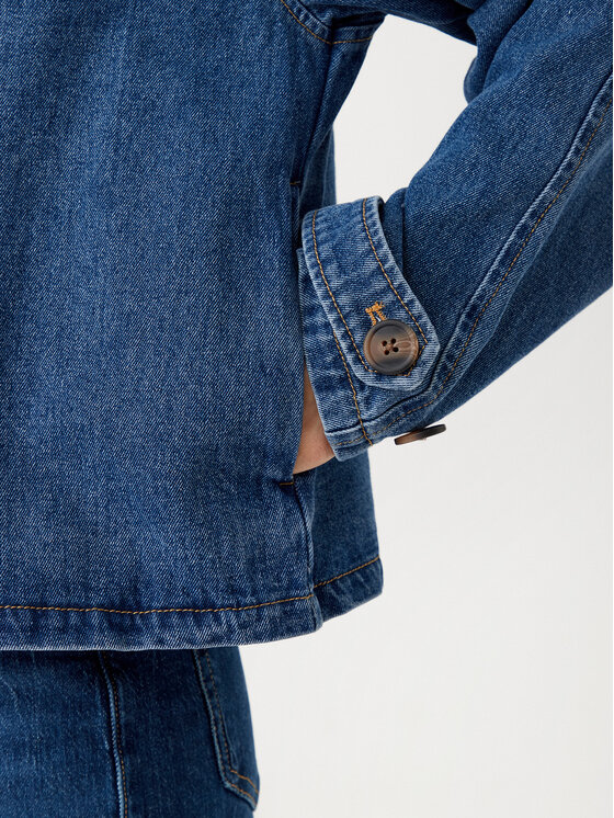 JJXX JJXX Farmer kabát Carlie 12269054 Kék Regular Fit