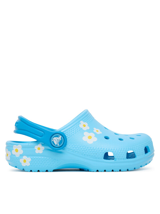 Crocs Crocs Şlapi Classic Daisy Clog 211257 Albastru
