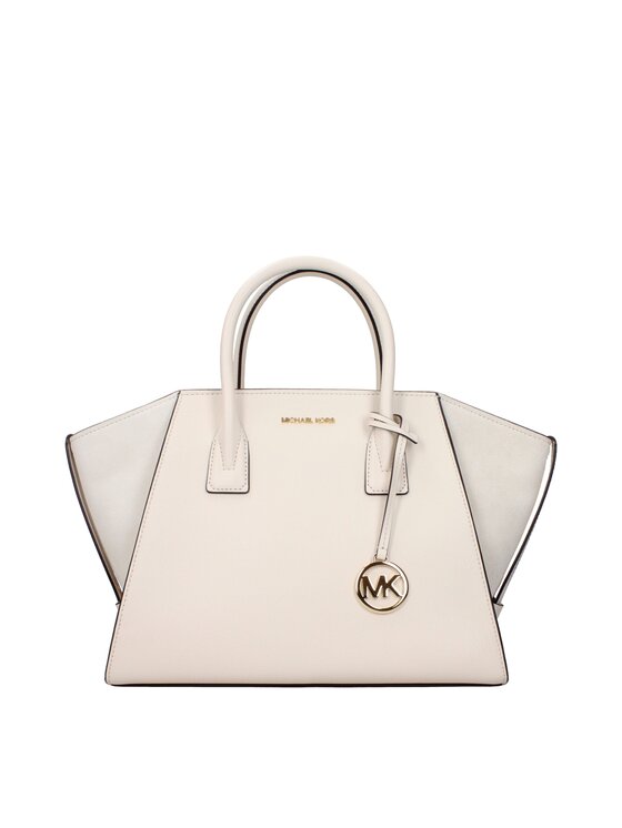 Michael Kors Michael Kors Torebka Beige Leather Hand Beżowy