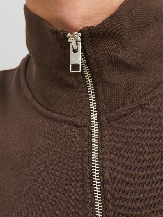 Jack & Jones Jack & Jones Суитшърт Vesterbro 12241777 Кафяв Relaxed Fit