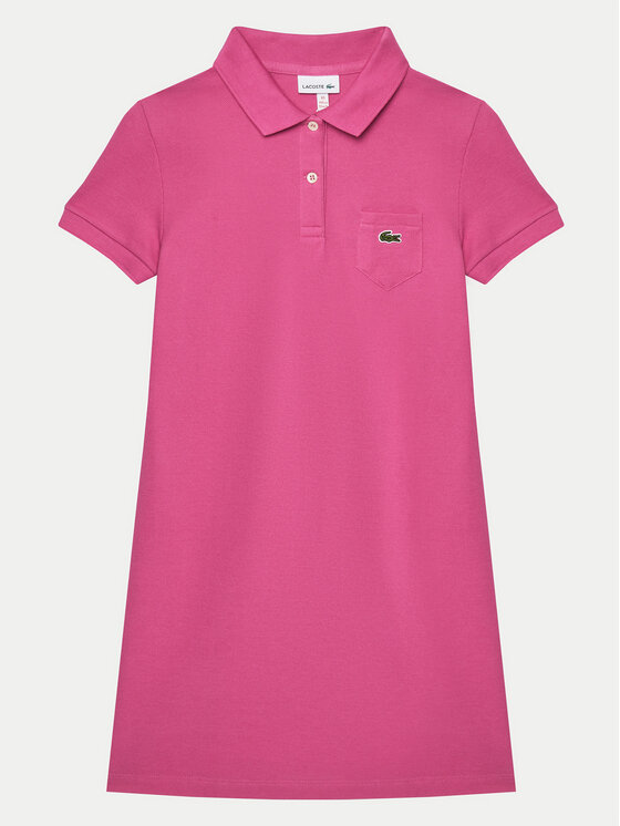 Lacoste Každodenné šaty EJ2816 Fialová Regular Fit