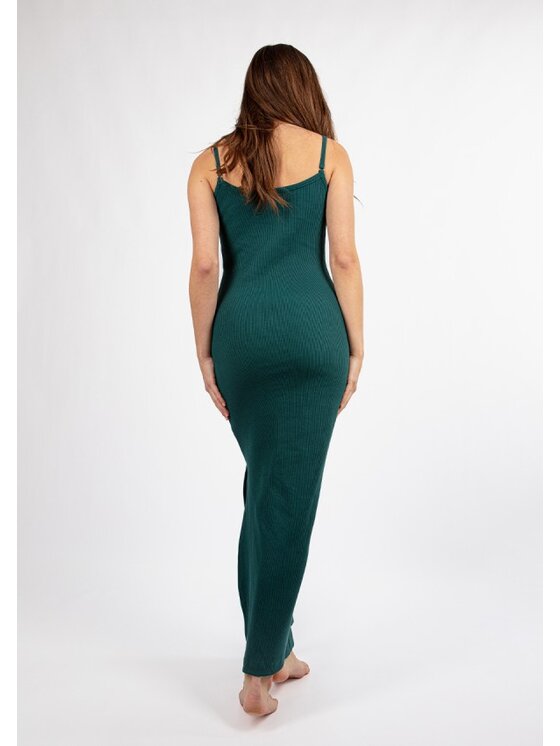 DKaren Sport DKaren Sport Sukienka codzienna DK-K-P7 Zielony Slim Fit