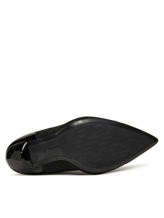KARL LAGERFELD KARL LAGERFELD Botki Pandara KL31357 Czarny