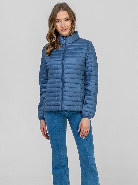 Perso Perso Bunda pro přechodné období BLE260049F Modrá Regular Fit