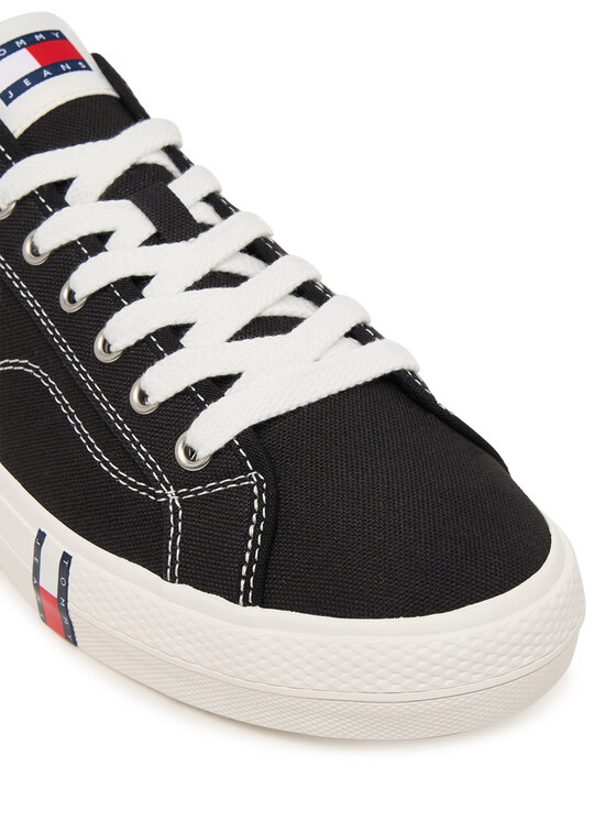 Tommy Jeans Tommy Jeans Teniszcipő Archive Vulc Y2K EM0EM01674 Fekete