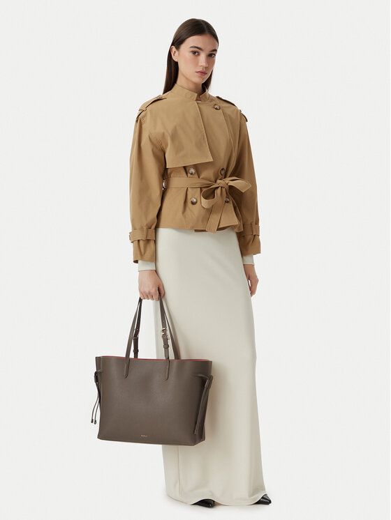 Furla Geantă Ava L WB02001 BX4329 CN 4916S Gri închis
