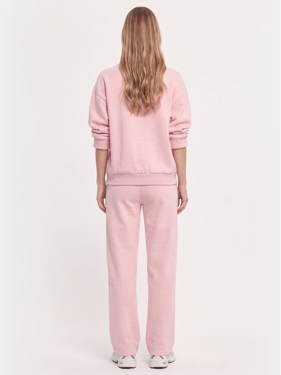 BASICLO BASICLO Bluza W-2095-522 Różowy Oversize
