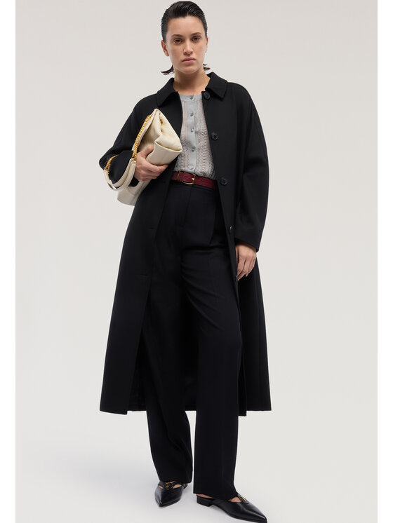 Trussardi Trussardi Cappotto invernale 0325A000428N033 Nero Regular Fit