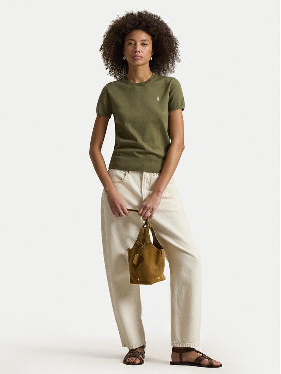 Polo Ralph Lauren Polo Ralph Lauren Majica 211971872501 Khaki Slim Fit