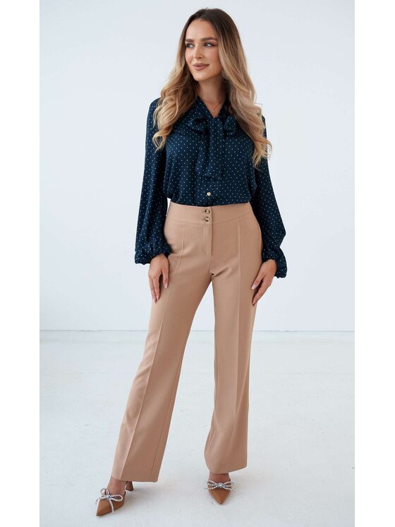 Luisia Luisia Koszula ANNIE Granatowy Classic Fit