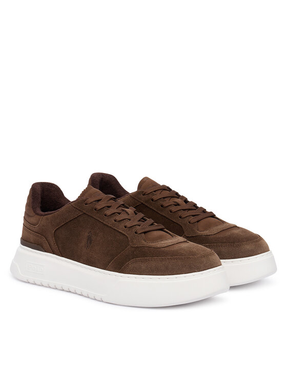 Polo Ralph Lauren Polo Ralph Lauren Sneakersy 809974099002 Hnedá