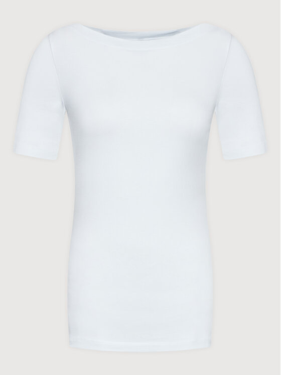 Vero Moda Vero Moda T-Shirt Panda 10231753 Biały Regular Fit