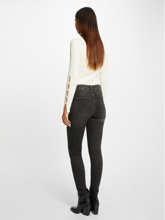 Morgan Morgan Traperice 232-POMELO Siva Skinny Fit