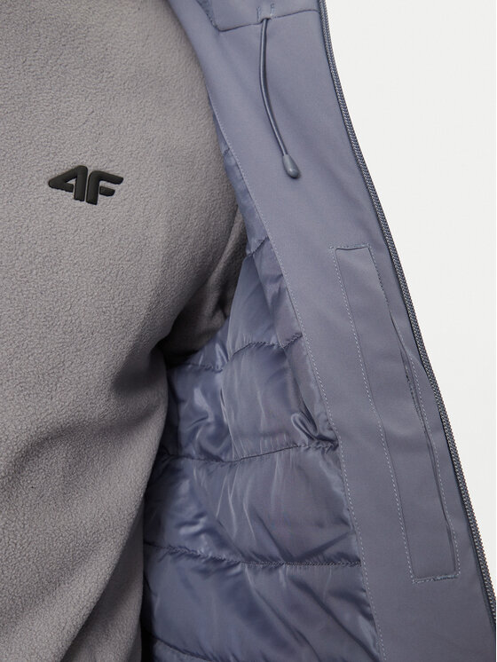 4F 4F Μπουφάν για σκι 4FWAW24TTJAM579 Μπλε Regular Fit