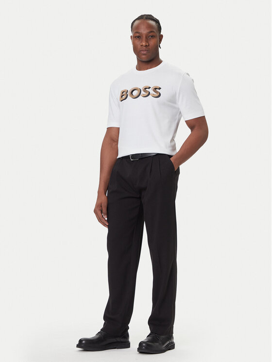 BOSS BOSS T-shirt H-Thompson 656 50551902 Bianco Regular Fit
