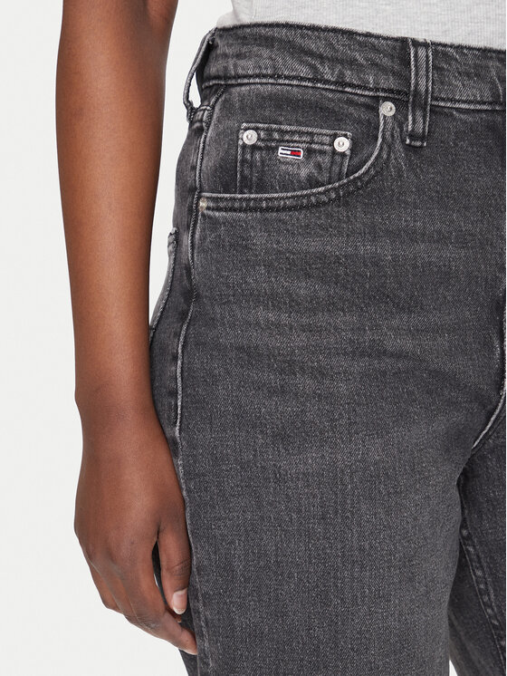 Tommy Jeans Tommy Jeans Jeans Layla DW0DW20646 Schwarz Straight Fit