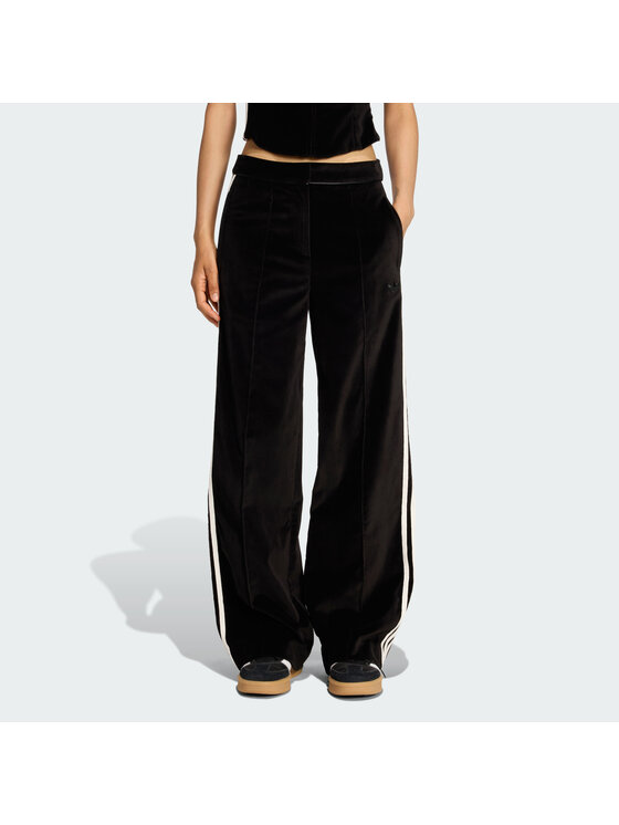 adidas Damskie Spodnie materiałowe, rozmiar 2, Czarne, 157115