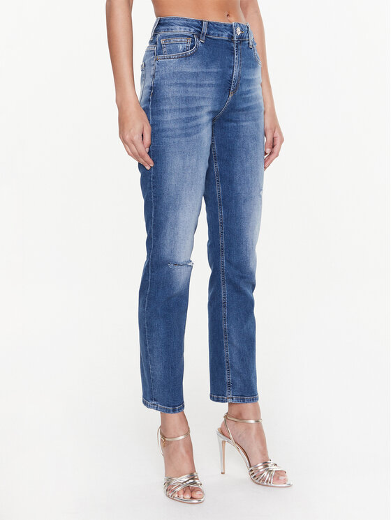 Liu Jo Blugi UA3019 D4788 Albastru Straight Fit