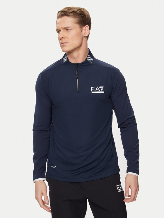 EA7 Emporio Armani EA7 Emporio Armani Hosszú ujjú 3DPT03 PJMLZ 1554 Sötétkék Regular Fit