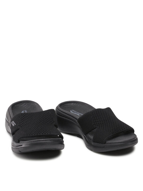 Skechers Skechers Natikači Go Walk Arch Fit 140224/BBK Črna