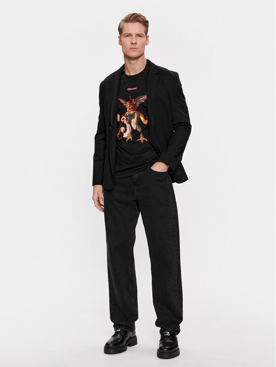 Hugo T-Shirt Dremli 50504618 Schwarz Regular Fit | Modivo.de