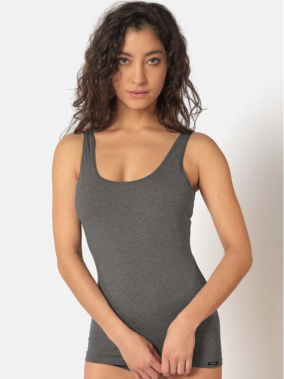 Skiny Skiny 2-dílná sada T-shirts 81147 Šedá Slim Fit