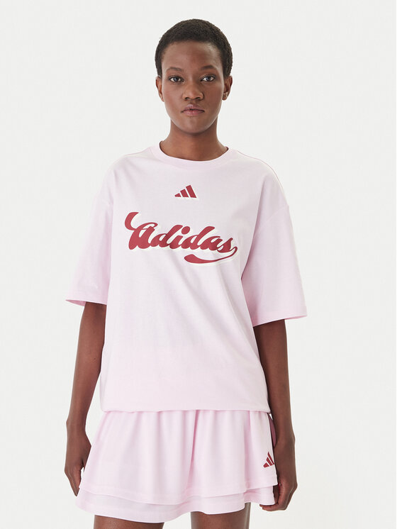 adidas adidas T-shirt House Of Tiro Graphic KB7169 Rosa Oversize