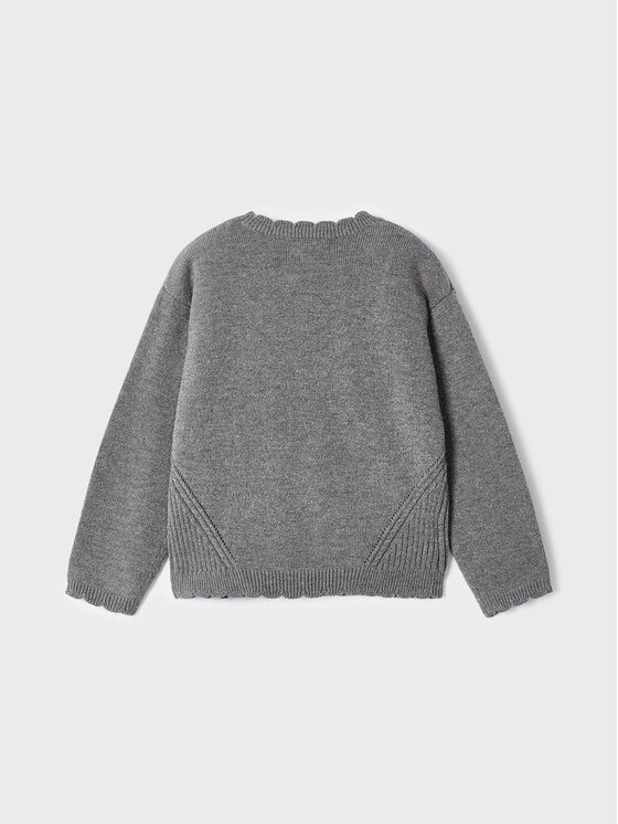 Mayoral Mayoral Sweter 319 Szary Regular Fit