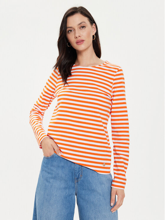 Tamaris Apparel Blúzka Asolo TAW0602 Oranžová Regular Fit