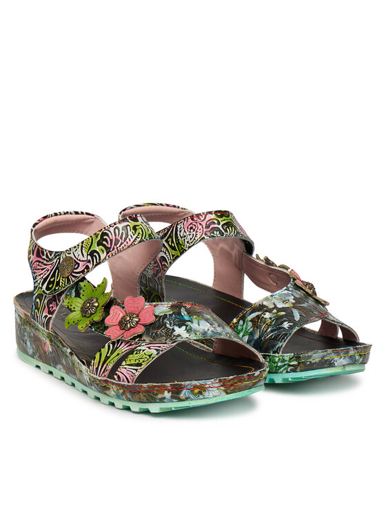 Laura Vita Laura Vita Босоніжки Brcyano 02 Чорний