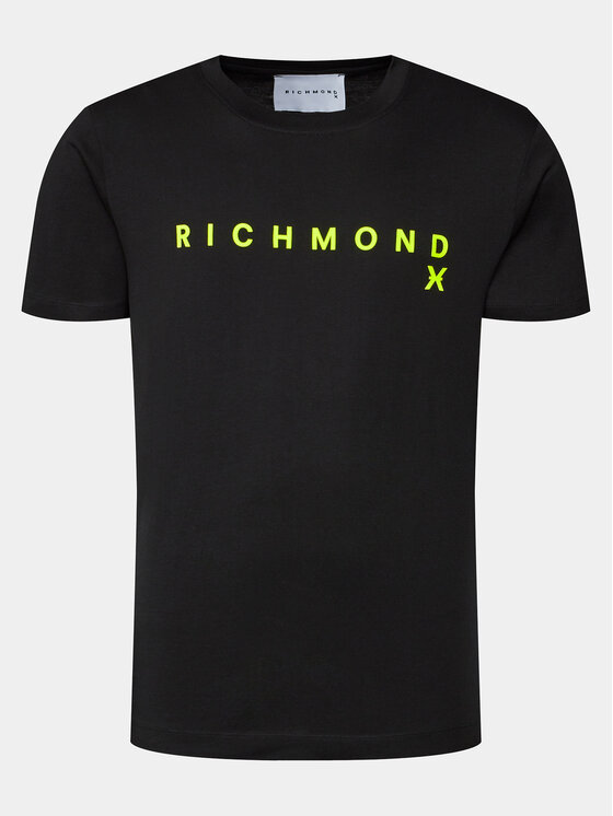 Richmond X Tricou Aaron UMP24004TS Negru Regular Fit