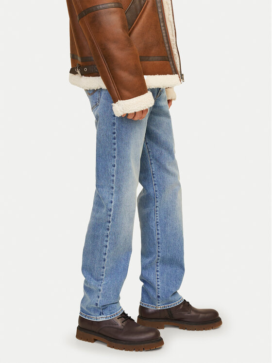 Jack & Jones Jack & Jones Jeansy Chris 12259166 Modrá Relaxed Fit