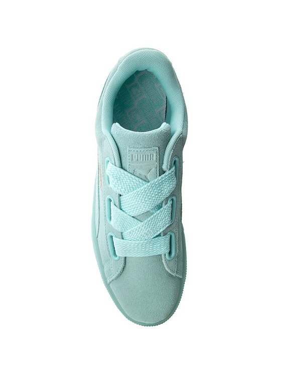 Puma suede heart hotsell bambino verde