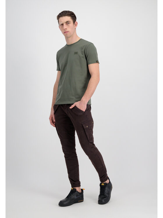 Alpha Industries Alpha Industries Spodnie cargo Combat Pant Brązowy Lyon Tapered Fit
