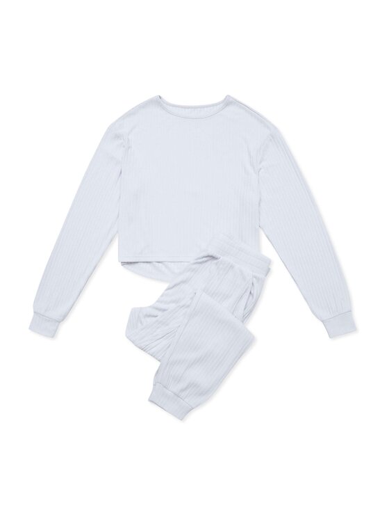 Esotiq Esotiq Piżama 42304 Szary Regular Fit