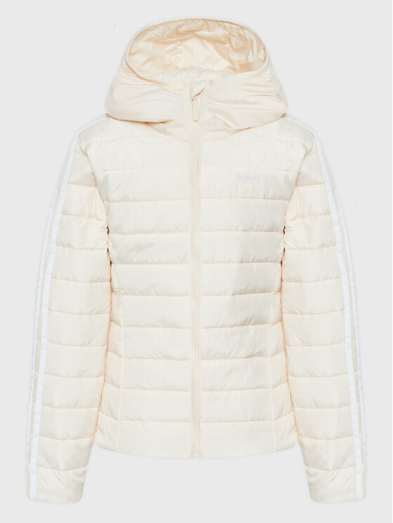 adidas adidas Prechodná bunda Premium HK5251 Béžová Slim Fit