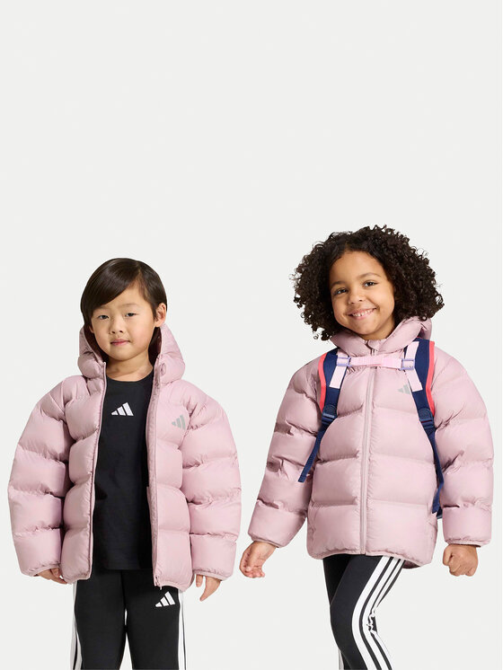 adidas Ziemas jaka Synthetic Down KQ6191 Gaiši rozā Regular Fit
