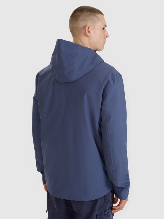 4F 4F Prechodná bunda 4FWSS25TTJAM704-22S Tmavomodrá Regular Fit