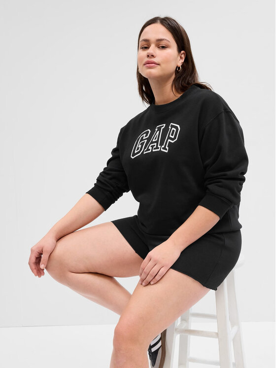 Gap Gap Mikina 554936-10 Čierna Regular Fit