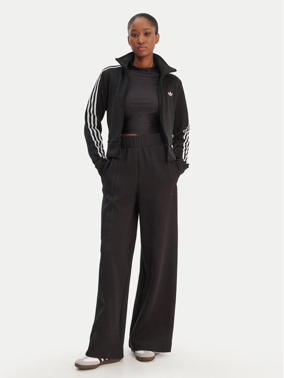 adidas adidas Melegítő alsó Off Placed 3-Stripes JX2733 Fekete Wide Leg