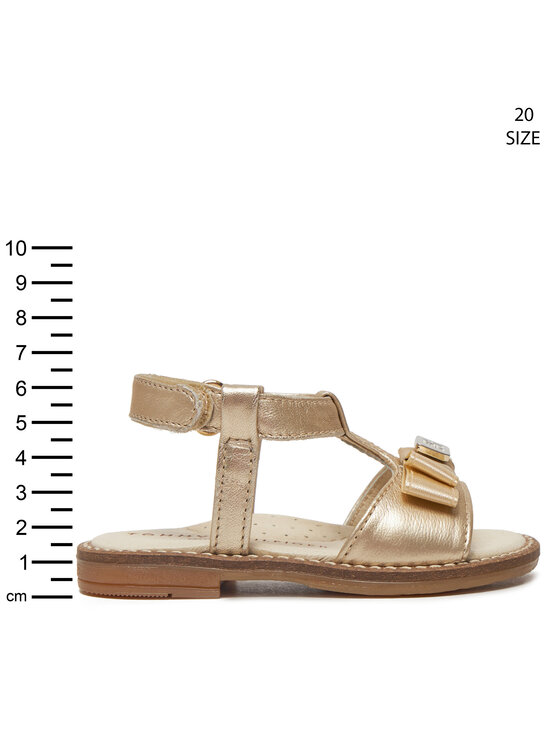 Tommy Hilfiger Tommy Hilfiger Sandały Sandalo T1A2-33940-0220 M Złoty