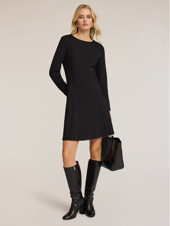 Motivi Motivi Vestito da giorno 7012Q103468N033 Nero Flared Fit