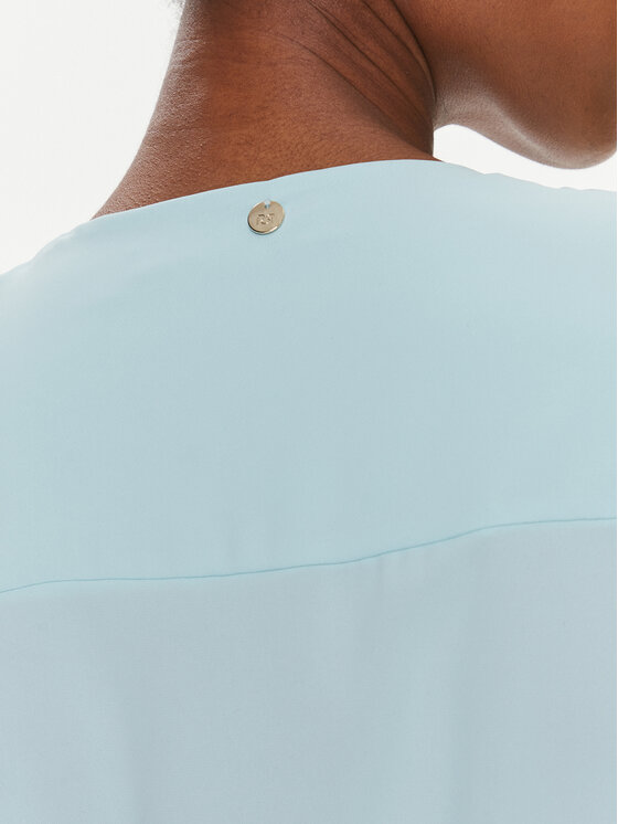 Rinascimento Rinascimento Kleid für den Alltag CFC0117654003 Himmelblau Regular Fit