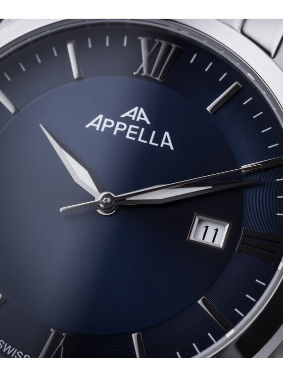 Appella Appella Zegarek L12004.5165Q Srebrny