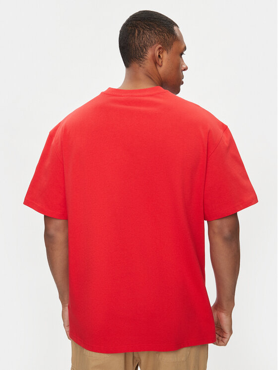 Puma Puma T-Shirt Showtime 624740 Czerwony Regular Fit