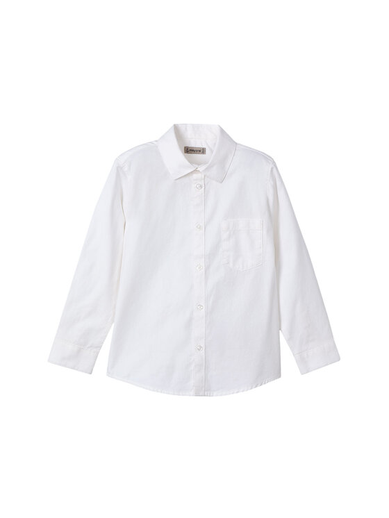 Mayoral Mayoral Сорочка 140 Білий Regular Fit