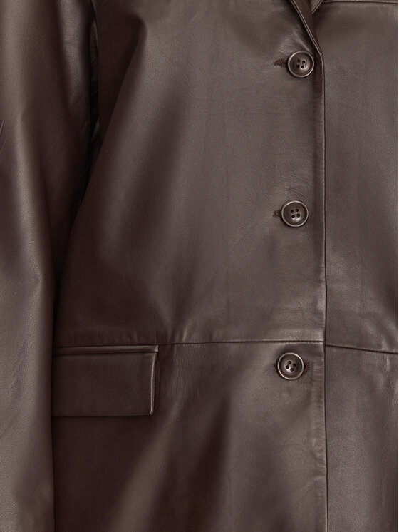 2NDDAY 2NDDAY Lederjacke 2251515672 3091 Braun Regular Fit