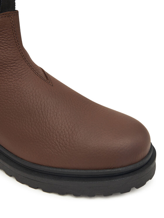 Tommy Jeans Tommy Jeans Klassische Stiefeletten Tjm Chelsea Leather Wl EM0EM01670 Braun
