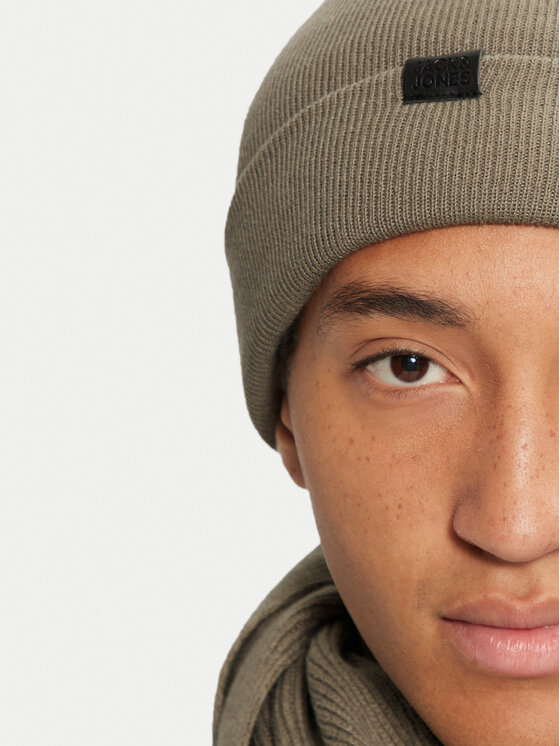 Jack & Jones Jack & Jones Set čiapka a šál 12163827 Zelená