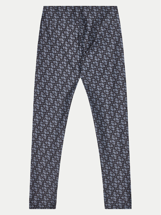Guess Guess Leggings J5RB03 MC01P Nero Regular Fit